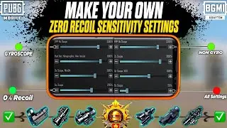 NEW UPDATE 4.0 CODE 🔥 PUBG MOBILE/BGMI SENSITIVITY SETTINGS 2025 | BEST SCOPE SENSITIVITY SETTINGS✅