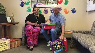 Providing Learning Journey toys to a foster mom!