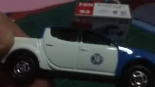 รีวิวรถเหล็กTomica MitsubisHi Triton Jaf Road service car by Focus