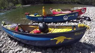 Solo whitewater canoeing course with Elements Adventure Company