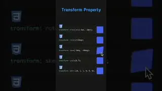 css transport property #html5 #css #htmlcss #webdesign