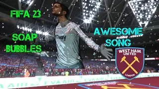 Fifa 23 atmosphere - Soap bubbles and awesome ambience | West Ham