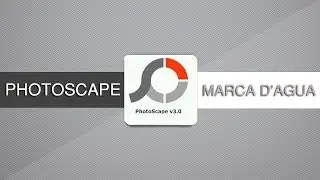 Como Colocar Logomarca  Marca Dagua em Varias Fotos Photo Scape