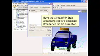 How To Move The Streamline Start Location To Capture Additional in ANSYS CFD | tutorial for beginner