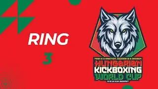 Ring 3, Sunday Hungarian Kickboxing World Cup 2024