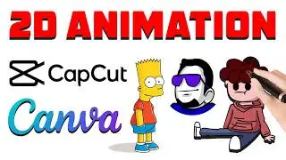How to make 2D Animation Videos using Canva and Capcut - 2 Methods