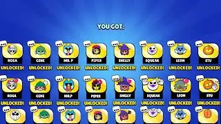 WOW!!! Exclusive Brawl-o-ween Pin Pack🎃 Brawl Stars