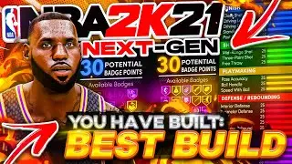 NEXT GEN LEBRON JAMES BUILD - 80 BADGE UPGRADES - BEST BUILD in NBA 2K21
