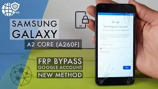 New Method..! Samsung A260f Bypass Google Account | Samsung A2 Core Frp Bypass Without Pc