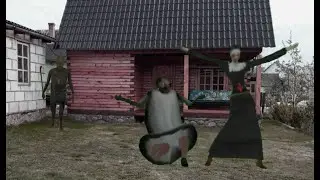 Evil Twins or The Twins Evil Nun Mod - Jumpscares GRANNY chapter 3 DANCE Fortnite