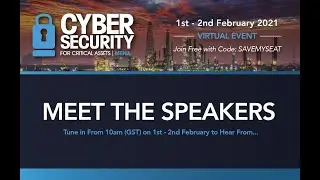 MENA Cyber Security Summit | 1-2 Feb | Meet the Speakers!