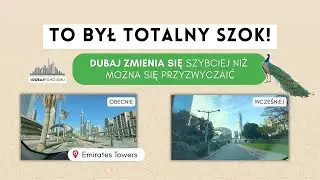 The park near the Emirates Towers is gone! 😱 What's being built here? Dubai is changing in just a...