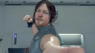 Death Stranding - Sam Flipping The Bird and Punching The Camera
