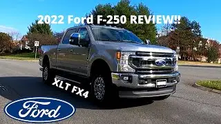 2022 Ford F-250 XLT - REVIEW and DRIVE! What's new for 2022?