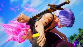 JUMP FORCE ! NOVO PERSONAGEM GOKU GOKU BLACK ROSE (ALL TRANSFORMATIONS MOD)