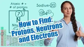 How to Find the Number of Protons Neutrons and Electrons!