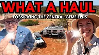 Hunting for Gemstones in the Australian Outback! We score big!