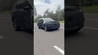 All electric 3 Rows SUV 2025 Hyundai Ioniq 9 spotted in US