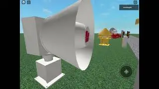 Testing my Favourite siren on Roblox