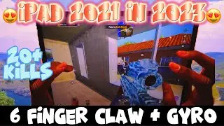 iPad pro 2021 iPadOS 16.4.1 PUBG Full Handcam 2023 Solo Vs Squad