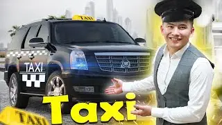 I was a TAXI DRIVER for 24 hours // FREE TAXI WITH A CADILLAC // Taxi