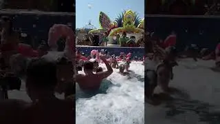 Foam party in Quattro beach Turkish hotel / пенная вечеринка в Турецком отеле 