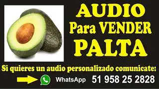 Audio para vender Palta