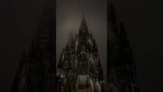 The Gothic architecture of the 🇩🇪Cologne cathedral looks stunning in the evening🖤🩶 