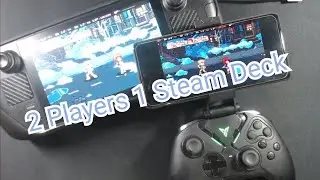 How to play 2 Player Games using Smart Phone on Steam Deck | Pinoy tutorial guide