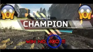 MY 100TH WIN IN APEX LEGENDS!!! Apex Gameplay