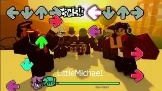 Wait This Isn't Funky Friday | Dad Battle (But it's OutLaik And LittleMichaeI) Blender Animation