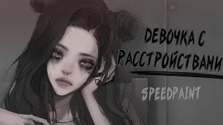 рисую своего персонажа в sims 4  †  рассказываю о персонаже  †  speedpaint