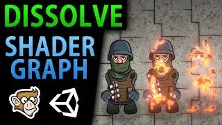 Sprite Dissolve - 2D Shader Graph Tutorial