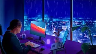 Ambient Lofi Jazz Music for Studying 🌙 [24/7 Live]