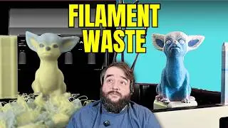 Multicolor 3D Printing Is Wasting WAY More Filament Than You Think