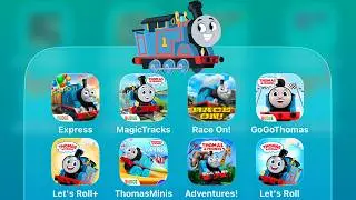 Thomas & Friends All Games List: Thomas & Friends, Express Delivery,Magic Tracks,Race On,Let's Roll+