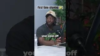 Nate’s let us know about the first time he shaved