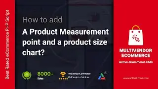 How to add a Product Measurement point and a product size chart | Active eCommerce CMS (v.8-9) |