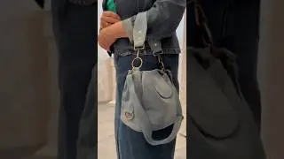 Распаковка сумки. Мода на джинс. #shorts #распаковка #сумка #джинс #джинсоваясумка #мода2024