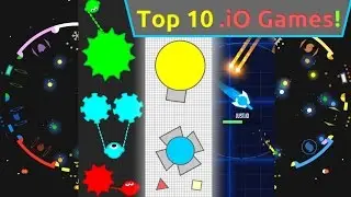 TOP 10 .iO GAMES 2016!! DIEP.IO & MOPE.IO & OPKA.IO & GUNR.IO!! Halloween Special!!