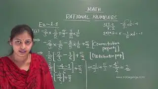 CBSE VIII - STATE 8 - MATHEMATICS - RATIONAL NUMBERS - PART 4