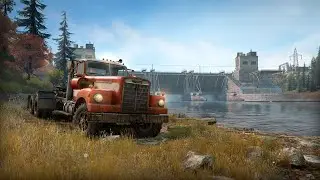 Finding trucks and completing a mission! (Snowrunner series part1)