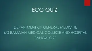 NATIONAL LEVEL ECG QUIZ