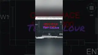 Short video.How do i change the text color in Autocad.