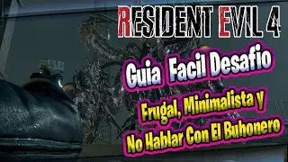 Easy Guide to the Minimalist Frugal Challenge and Don't Talk to the Peddler in Resident Evil 4 Re...