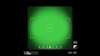 Camera  shoot green screen effect