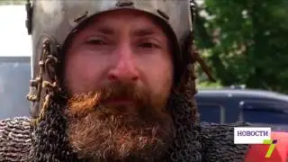 Рыцарское шествие на Дерибасовской