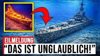 Unexplained HEAT in the wreck of the Bismarck – drone discovers SEALED chamber!