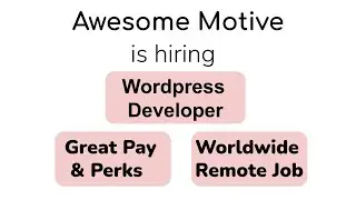 WordPress Developer | Software Developer Jobs | Remote Developer Jobs | PHP Developer Jobs 