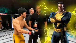 PS5 | Bruce Lee vs. Black Adam [DC] (EA Sports UFC 4)